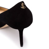 Love 85 Black Suede Pumps