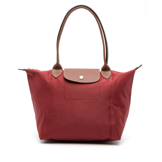 Le Pliage Rouge Red Medium Shoulder Bag