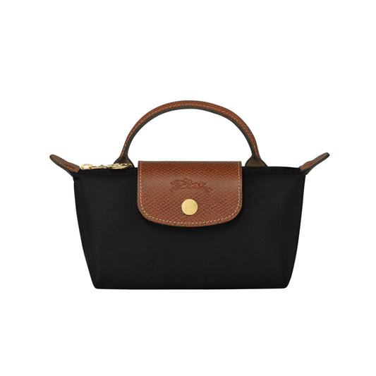 Le Pliage Black Brown City Pouch