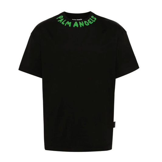 Seasonal Logo Print Black T-Shirt