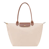 Le Pliage Cream Large Shoulder Bag