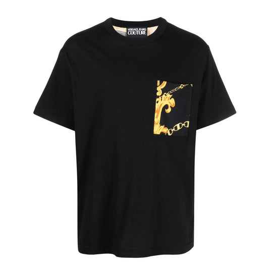 FW23 Baroque Pocket Print Black T-Shirt