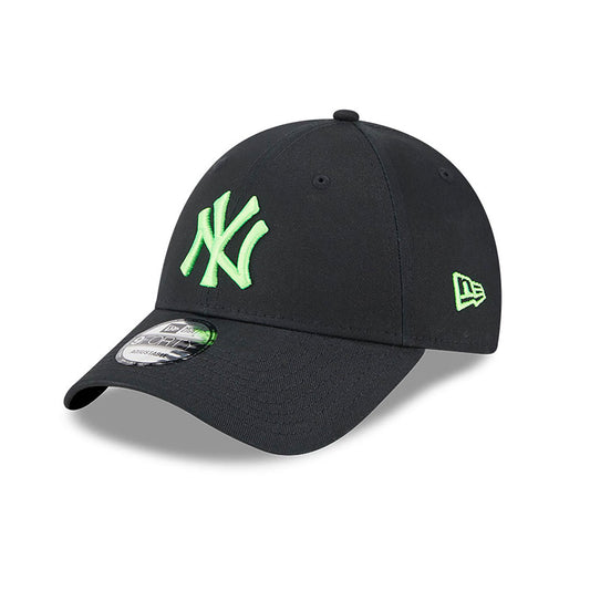 Green NY 9 Forty Black Cap