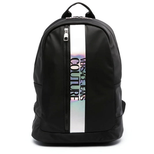 FW23 Vertical Silver Iridescent Backpack