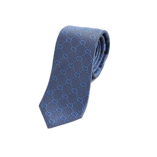 GG Monogram Blue Tie