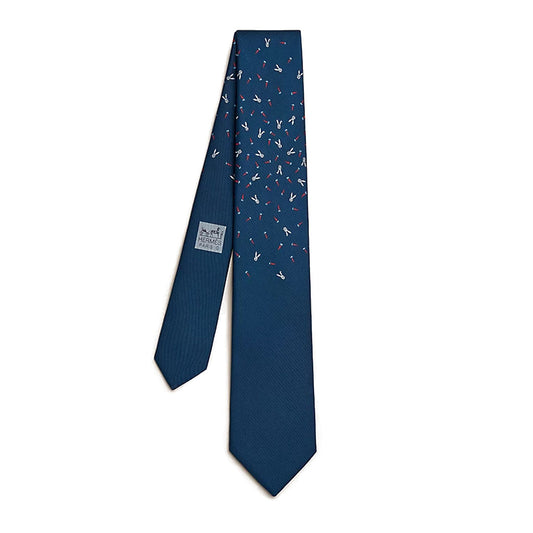 7 Lapin Carotte Blue Tie