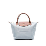 Le Pliage Steel Grey Small Shoulder Bag