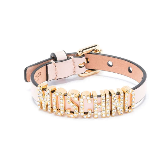 Logo Lettering Pink Bracelet