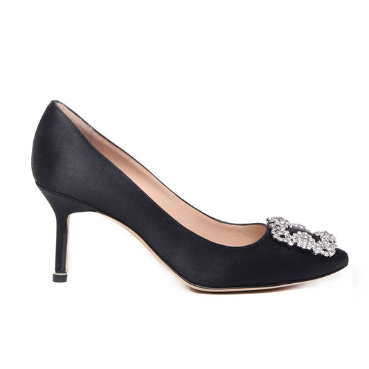 Hangisi 90mm Black Pumps