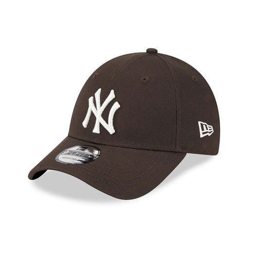 White NY 9 Forty Brown Cap
