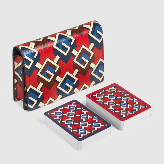 Geometric G Double Red Card Set