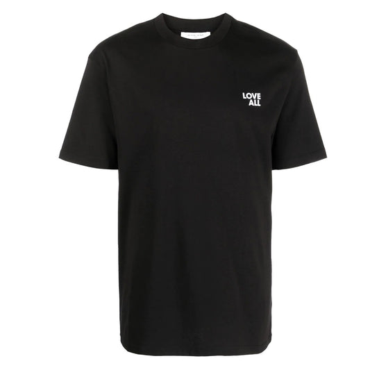 'Love All' Print Black T-Shirt