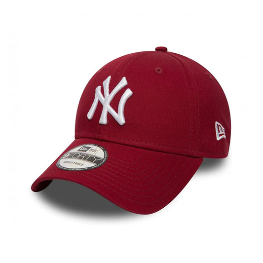 NY Embroidered Burgundy Cap