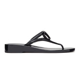 VLOGO Signature Black Flip-Flops