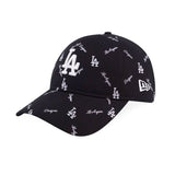 LA Monogram Black Cap