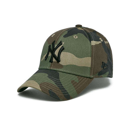 Black NY 9 Forty Green Army Cap