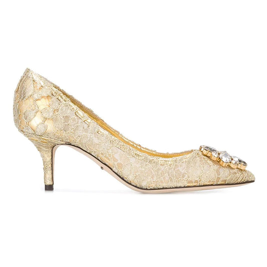 Charmant Bellucci Gold Pumps