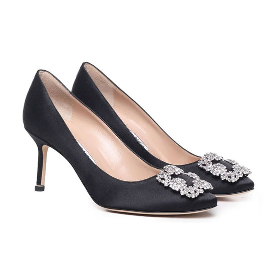 Hangisi 90mm Black Pumps