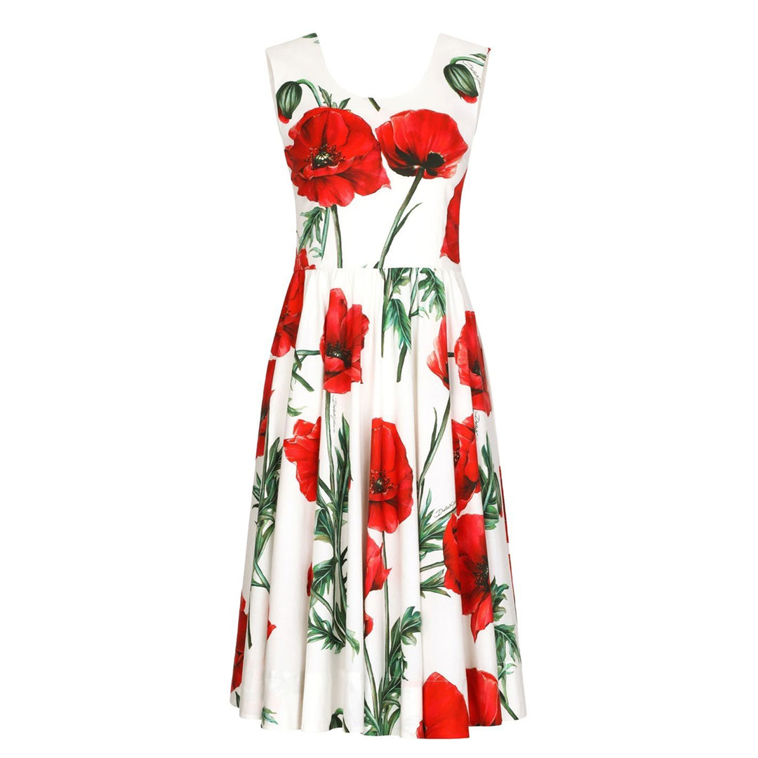 Floral Print Midi Dress – Branded Cambo Supply
