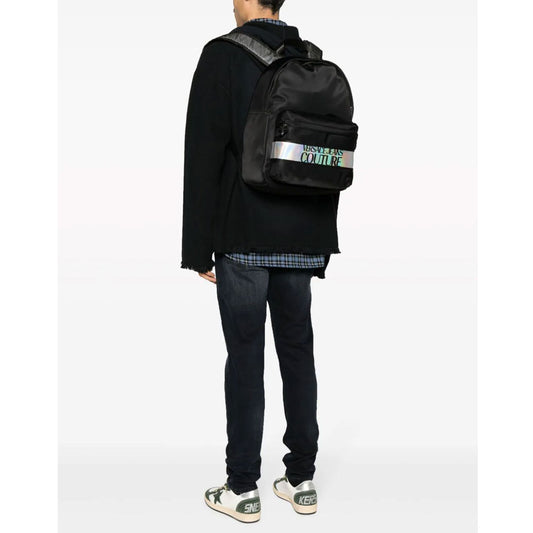 Iridescent Black Backpack