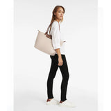 Le Pliage Cream Large Shoulder Bag