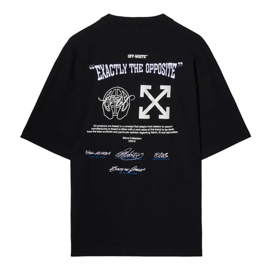 Logo Print Black T-Shirt