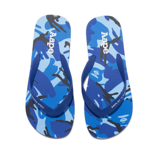 Camo Blue Flip-Flops