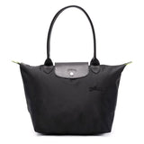 Le Pliage Noir Black Medium Shoulder Bag