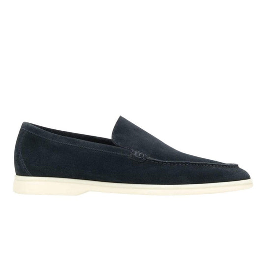 Summer Walk Suede Classic Blue Loafers