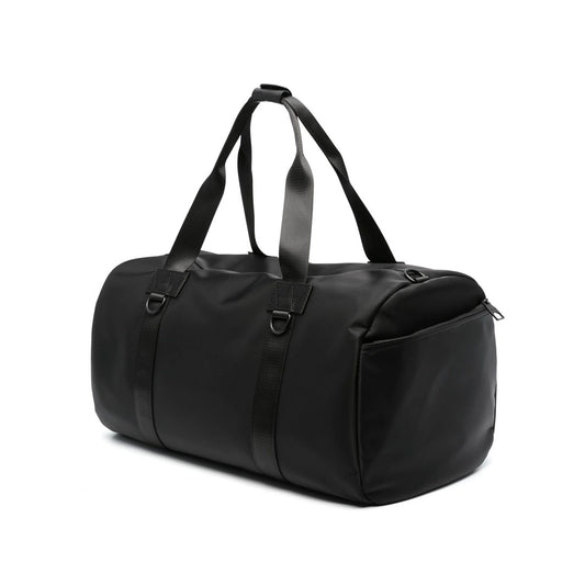 FW23 Baroque Print Black Duffle Bag