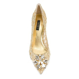 Charmant Bellucci Gold Pumps