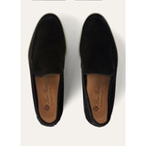 Summer Walk Suede Classic Black Loafers
