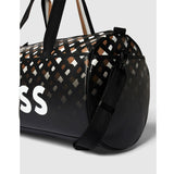 Monogram Print Duffle Bag