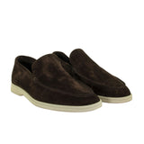 Summer Walk Suede Chocolate Loafers