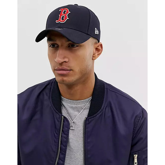 9Forty Boston Embroidered Black Cap