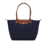 Le Pliage Marine Medium Shoulder Bag