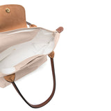 Le Pliage Cream Medium Shoulder Bag