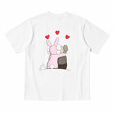 + Warhol Kissing Graphic White T-Shirt