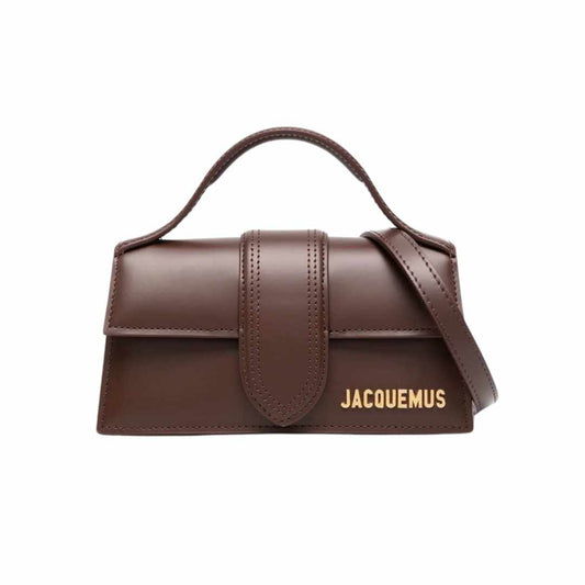 Le Bambino Leather Brown Shoulder Bag