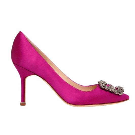 Hangisi Dark Fuchsia 90mm Pumps