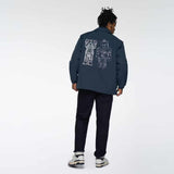 + Warhol Navy Coach Jacket