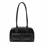 Chubby Black Shoulder Bag