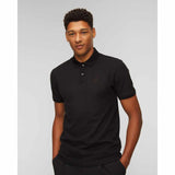 BB Embossed Black Polo-Shirt