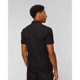 BB Embossed Black Polo-Shirt