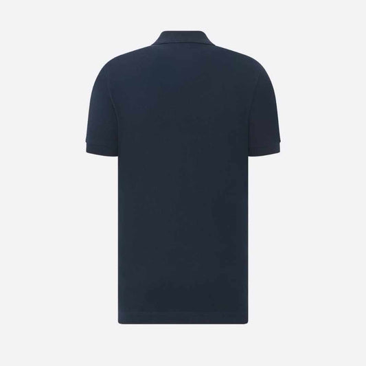 CD Embroidered Navy Polo-Shirt