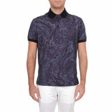 Pegaso Embroidered Navy Polo-Shirt