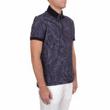 Pegaso Embroidered Navy Polo-Shirt