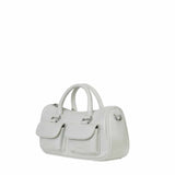 Chubby Half Pale Grey Shoulder Bag