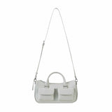 Chubby Half Pale Grey Shoulder Bag