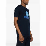 Medusa Print Blue T-Shirt